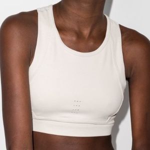NWT Sweaty Betty Super Sculpt Stream Training Bra - Vanilla White